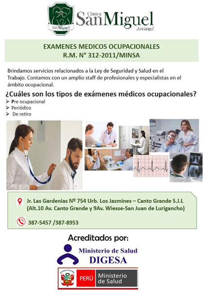 Acreditado por DIGESA